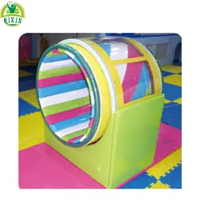 China electric playground motorized rainbow roller wonderful indoor playground