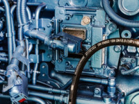 Groupe électrogène diesel industriel à démarrage électrique, anti-poussière, avec onduleur sans balais pour station d'alimentation d'urgence extérieure