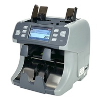 Máquina de contador de dinero con varios valores, contador de efectivo de alta calidad, detección de cuenta con número de serie impreso