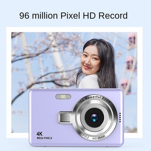 كاميرا رقمية للأطفال بدقة 4K للفيديو و1080P للصور بدقة 48 ميجابكسل مع تكبير 16X وشاشة 2.4 بوصة قابلة لإعادة الشحن ومحمولة هدية للأطفال للتصوير - Product Image 4