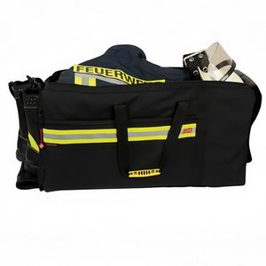 Échantillon gratuit : Sac de pompier à roulettes, imperméable, portable et durable, avec poche avant à bordure réfléchissante - Product Image 4