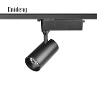 Projecteur LED sur rail AC220-240V avec driver intégré, CRI90, COB, 85lm/W, luminaire moderne pour plafond, idéal pour les magasins