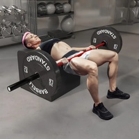 Boîte de Plyo multifonctionnelle avec logo personnalisé, boîte de poussée pour les hanches, entraînement de la force, boîte de poussée pour les hanches, salle de sport à domicile, exercice physique