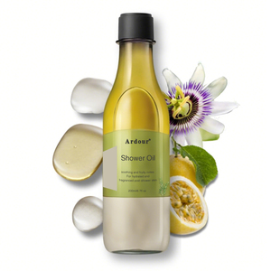 Aceite de Baño Orgánico de Aloe Vera, Nutritivo, Hidratante y Antiarrugas, Envase Italiano, Loción Corporal con Rosa Damascena y Vitamina E, Para Todo Tipo de Piel - Product Image 1