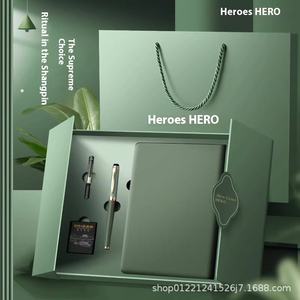 دفتر ملاحظات فاخر للبيع بالجملة من جلد البولي يوريثولر A5 مع قلم وUSB من العروض التجارية - Product Image 3