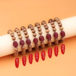 Pulsera Conmemorativa Turística con Cuentas de Oración del Buda de los Doce Signos del Zodiaco para Hombre y Mujer, AL-S138 2025 - Product Image 1