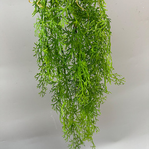 Mur végétal artificiel suspendu 30cm-100cm, herbe persane, décoration de mariage, décoration intérieure - Product Image 4