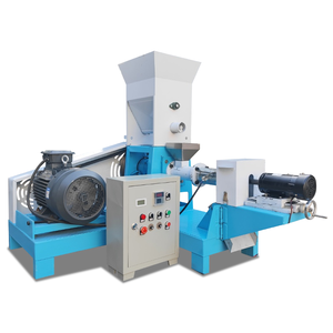Extrudeuse d'aliments pour poissons flottants à haute efficacité, extrudeuse de granulés de petite capacité 100 kg/h pour ferme aquacole personnelle - Product Image 3