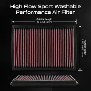 Filtro Aria Sportivo Lavabile ad Alto Flusso 281132F000 Nuovo per <span class=keywords><strong>Ceed</strong></span> Hatchback SW Pro <span class=keywords><strong>Ceed</strong></span> ED JD 2006-2018 - Product Image 2