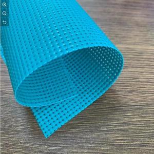 Cao rách dệt nhiệm vụ nặng nề ngoài trời Vinyl PVC tráng lưới vải cho phòng tập thể dục Divider rèm cửa phân vùng Túi xe tải Pallet bao gồm - Product Image 2