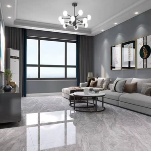 Bán chạy nhất 600x600mm trắng đánh bóng gạch đá cẩm thạch sứ sàn gạch chống trượt đá cẩm thạch nhìn gạch sứ - Product Image 6