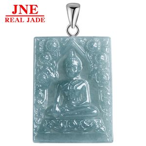 Pendentifs en <span class=keywords><strong>jade</strong></span> naturel <span class=keywords><strong>de</strong></span> type A, bleu eau riche, marque King Somdej, statue <span class=keywords><strong>de</strong></span> <span class=keywords><strong>Bouddha</strong></span> d'Asie du Sud-Est, <span class=keywords><strong>Thaïlande</strong></span>, pour hommes et femmes - Product Image 5