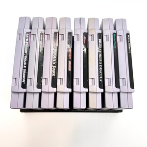 Multifunctional Handmade Acrylic Black Super Famicom 8-Cartridge Customizable Storage & Display Tray Video Game Case - Product Image 4