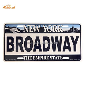 Custom Logo Blanco Kenteken Metalen Usa Auto Nummerplaat Voor Auto Decoratie - Product Image 6