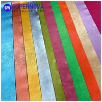 Tissu en cuir métallique Supernova pour gravure laser, feuilles de similicuir avec adhésif laserable 12x24 personnalisables DIY