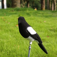 Appât artificiel pour oiseaux, leurre bionique, dispositif de chasse personnalisé pour simuler des animaux, décoration de jardin, plastique PE durable