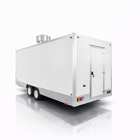 Remolque de Comida Rápida Móvil para Pizza, Hot Dogs y BBQ, Totalmente Equipado, con Ventana, en Venta en EE. UU.
