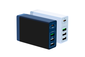 65W 4พอร์ต USB C PD ชาร์จได้อย่างรวดเร็ว, PD บล็อกที่ชาร์จ QC 65W USB C อะแดปเตอร์แล็ปท็อปสำหรับ <span class=keywords><strong>mcbook</strong></span> <span class=keywords><strong>pro</strong></span>/ Air,Pad <span class=keywords><strong>Pro</strong></span> - Product Image 6