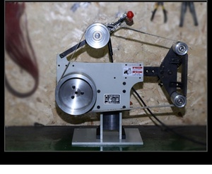 Machine de ponçage et de meulage verticale et horizontale 2,2 kW pour la fabrication de couteaux, outil de finition de surface pour quincaillerie métallique - Product Image 6