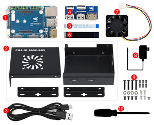CM4-IO-BASE-BOX-B + Adaptador USB, para <span class=keywords><strong>Raspberry</strong></span> <span class=keywords><strong>Pi</strong></span> Compute Module <span class=keywords><strong>4</strong></span> - Product Image 4