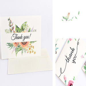 Fiore di Carta di Auguri di Carta di Copertura del Vestito 6 Biglietti di Auguri 6 Buste <span class=keywords><strong>invito</strong></span> a una Festa di Alimentazione Cartoline in Bianco con la Busta - Product Image 5