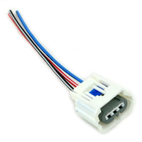 Connecteur électronique Renault DJ7032B-2.8-21 pour câble de haut-parleur 4 broches de type D pour remorque, vélo électrique Chogori et autres bornes électroniques