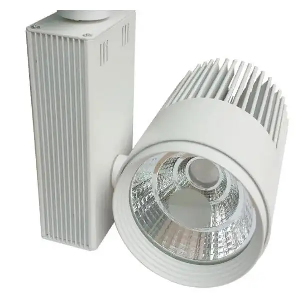 Yüksek güç 85-265V 40W LED parça Spot ışık 40W ray tipi COB lamba giyim mağazası LED demiryolu ışık