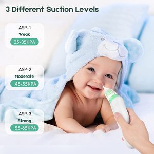 Aspirador Nasal Eléctrico para Bebés con Música y Luces, Limpiador de Mocos Automático - Product Image 6