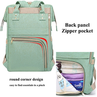 Nueva bolsa de maternidad moderna de gran capacidad, multifuncional, para pañales, nueva mochila de maternidad