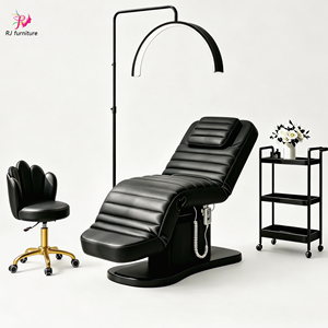 Cama de Masaje y Spa para Salón de Belleza RJ, la Más Popular, Cama Facial Reclinable para Pestañas, Mesa Cosmética Eléctrica, Cama de Tatuaje en Venta - Product Image 1