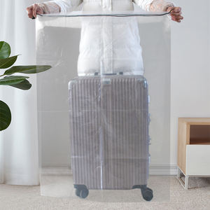 Grosir tas serut PE ekstra besar pengiriman pelindung debu kemasan penyimpanan plastik tahan air bening profesional - Product Image 3