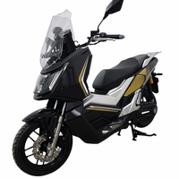 Nouvelle Marque d'Usine Chinoise Moto Électrique de Course Tout-Terrain Haute Vitesse 72V 2000W Pneus 12 Pouces avec Batterie Plomb-Acide