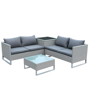 أثاث للحدائق الخارجية الروطان/طقم أريكة من الخيزران - Product Image 3