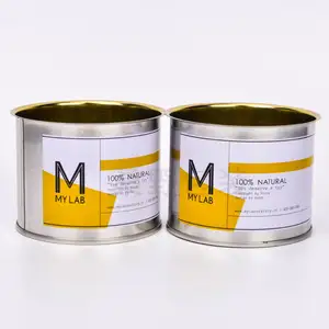 High Quality Factory Directly Processing Metal Material Round Shape Tin Can for Ice Cream