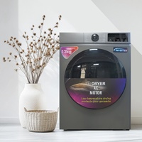 SP 12KG Pengering Pakaian Otomatis 1600W 220V Mesin Pengering Baju Elektrik Kontrol Bahasa Inggris untuk Penggunaan Rumah Tangga