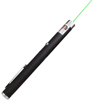 Pointeur laser vert pour la randonnée en plein air et le divertissement des chats, jouet pour animaux de compagnie