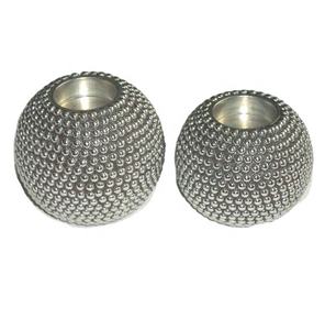 Soporte de luz en T de mosaico de Metal de acero con acabado pulido, candelabro de luz de té para decoración del hogar, fiesta, boda y Navidad - Product Image 1