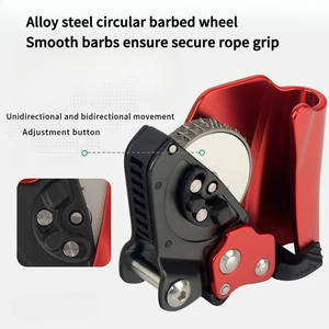 Dispositivo Anticaídas Retráctil de Modo Dual, Descensor de Aleación de Aluminio No Ajustable, Resistencia a la Rotura de 10KN, Capacidad de Peso de 150 kg para - Product Image 3