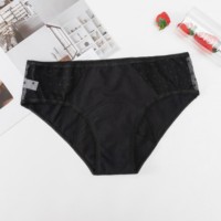 중간 허리 면 8035 귀여운 소녀 퀼로트 월경 요실금 누출 방지 속옷 십대를위한 생리 기간 팬티