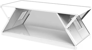 Casa contenedor plegable tipo Z, transporte rápido y despliegue, campamento <span class=keywords><strong>de</strong></span> refugiados, Reasentamiento en caso <span class=keywords><strong>de</strong></span> desastre, oficina móvil, dormitorio, centro comercial - Product Image 2