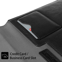 Housse pour ordinateur portable en cuir PU de 11-12 pouces, style enveloppe, étui de protection pour tablette, logo personnalisé, vente en gros