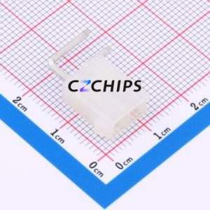 WAFER-WTB4.2-02PWZ Wire-to-Board Pin Header Bent Lead Through Hole,P=4.2mm 2x1P 4.2mm Right Angle Insert Mini-Fit (MX 4.2) - Product Image 1
