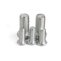 M3 argent plaqué phillips pan tête croisée ronde petite vis de boulon pour machine