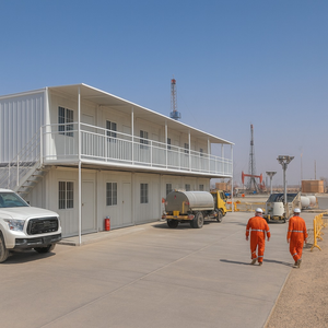 Unità Container <span class=keywords><strong>Abitabili</strong></span> con Pannelli Sandwich a Montaggio Rapido, Traspiranti, per Uffici in Cantiere, Soggiorno, Ufficio Domestico - Product Image 2