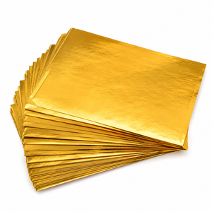 Papel Laminado con Lámina de Aluminio Dorado Brillante para Envasado Flexible de Alimentos - Product Image 2