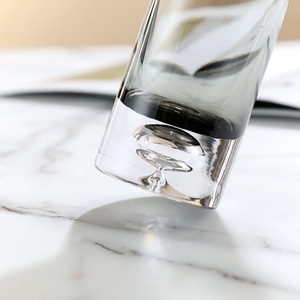 Fond de bulle créatif 1 pièce, grand <span class=keywords><strong>Vase</strong></span> en verre <span class=keywords><strong>noir</strong></span> - Product Image 2