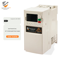 Inversor para Bomba de Agua Fotovoltaica, Accionado por Energía Solar, VFD, Entrada de CA, Respaldo de Red 380V, IP20, Variador de Frecuencia, Motor Trifásico