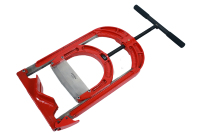 Outil de coupe-tuyau en PVC ECH8PE coupe-tuyau à guillotine pour tuyaux en HDPE 3-8 pouces