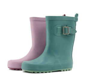 أحذية أطفال بألوان ثابتة متوسطة من الوسط مع أحذية خفيفة الوزن للأولاد والبنات على طراز الشتاء والصيف - Product Image 2