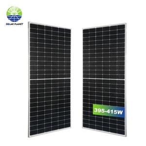 Năng lượng mặt trời Hành Tinh cao hiệu quả 395W-415W <span class=keywords><strong>Monocrystalline</strong></span> n-loại nửa di động năng lượng mặt trời bảng điều khiển hjt loại TUV giấy chứng nhận bán lẻ năng lượng mặt trời bảng điều khiển - Product Image 1